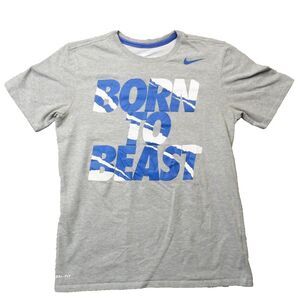 Nike Dri-Fit "Born To Beast" Athletic Cut Short Sleeve T-Shirt Men's Size Medium